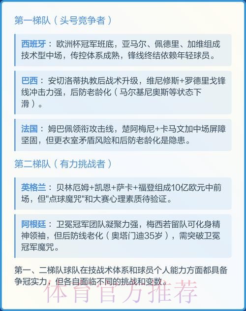 世界杯预测最佳方案分析